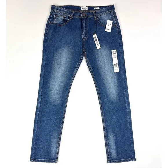William Rast Manhattan Slim Mens 34x32 Dark Blue Jeans Perfect Slim Stretch
          
      NWT
