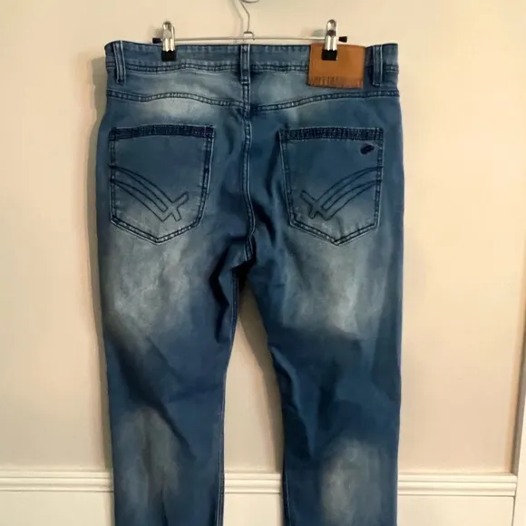 COPY - WILLIAM RAST Dean Slim Fit Jeans Mens 34x32 Faded
