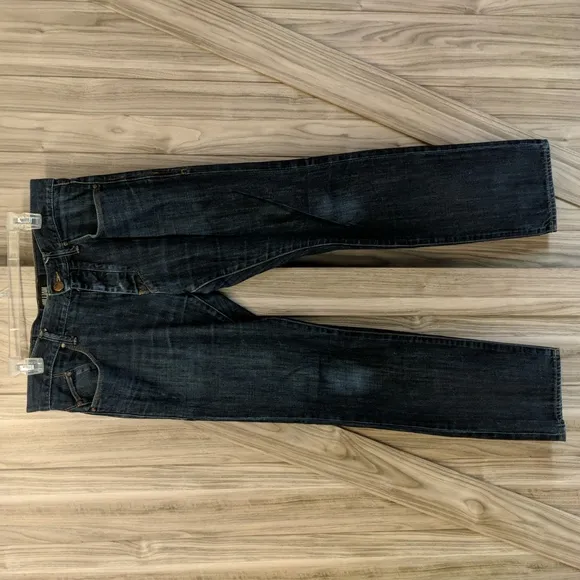 William Rast Men's Button Fly Skinny Jeans Size 34x32