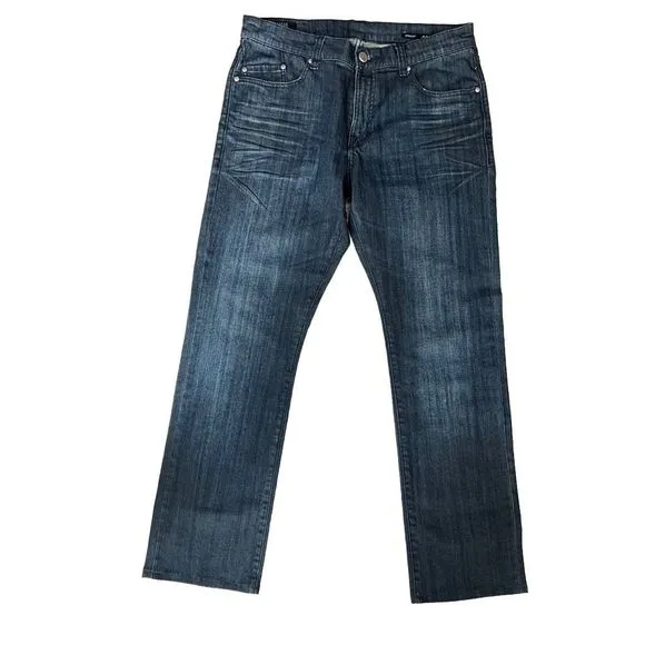 William Rast Dark wash Straight Jeans stretch Size 34x30