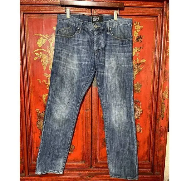 William Rast Straight Leg Vintage Wash Jeans - 32