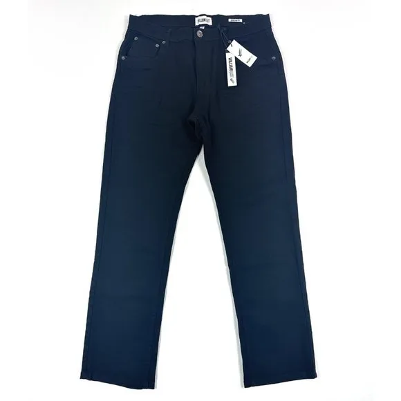 William Rast Dean Slim Fit Mens 34x32 Perfect Stretch Medium Wash Black Jeans
          
      NWT