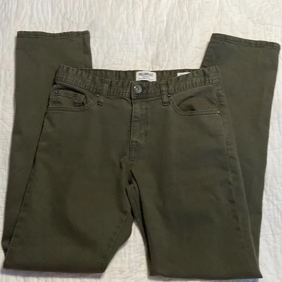 William Rast Forest Green Jeans size 30x30