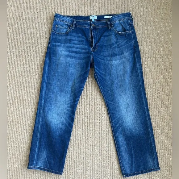 William Rast Mens Hollywood Slim Distressed Washed Stretch Jeans Size 40
