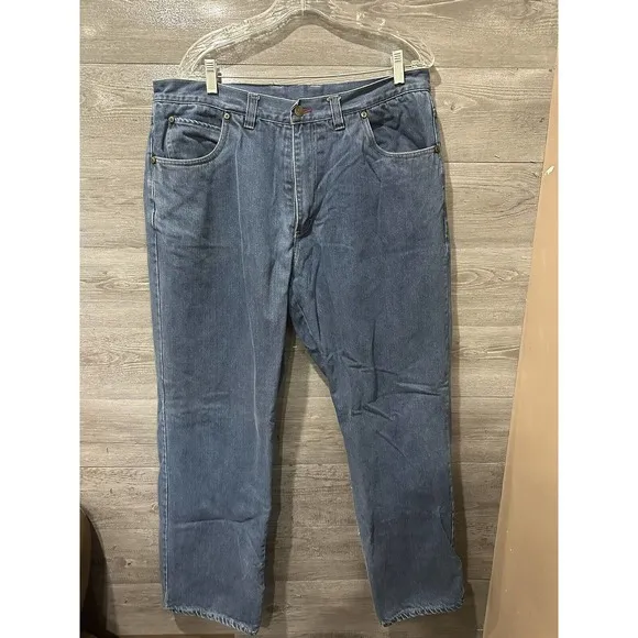 Woolrich Vintage Flannel Lined jeans 38x32