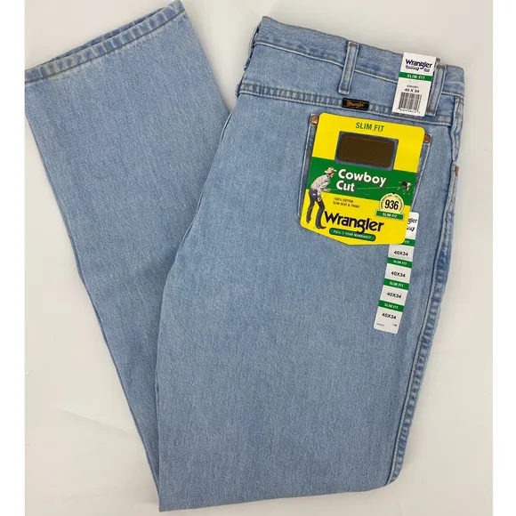 Wrangler Cowboy Cut Slim Fit 40x34 NWT
          
      NWT