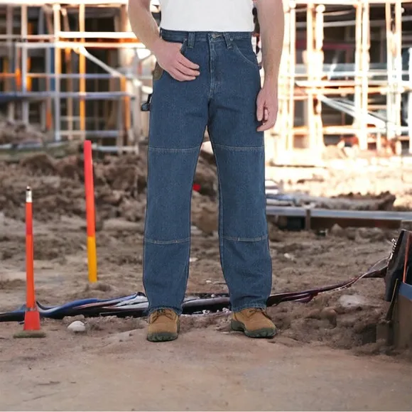 Wrangler Mens Riggs Workwear Denim Tradesman Jeans Size 58X30 3W010AI Brand New
          
      NWT