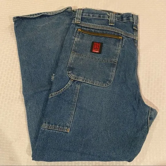 Riggs by Wrangler Workwear for him, denim, size 36x32