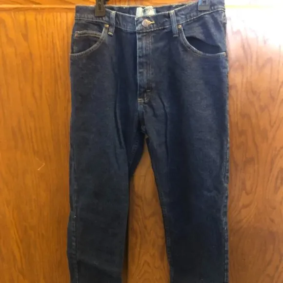 Wrangler Authentics Regular Fit Flex Jean in Midnight Blue 35" x 29" ZM100MF Men