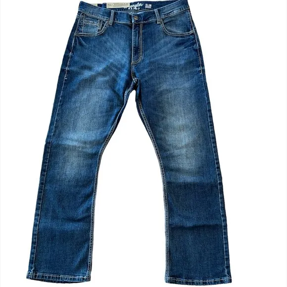 Wrangler Mens Retro Slim Fit Boot Cut Jeans WLT77LY / 10WLT77LY
          
      NWT