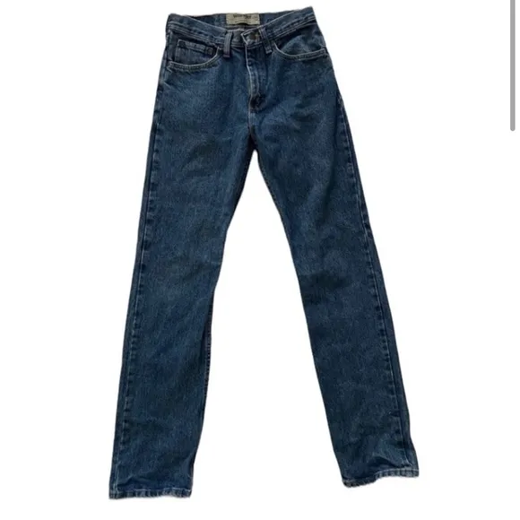 Mens Wrangler Authentics Medium Wash Jeans Size 28x32