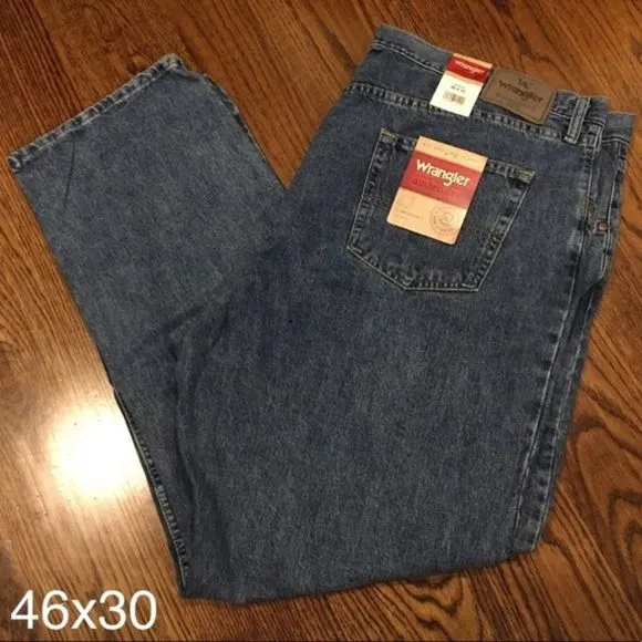 WRANGLER Mens Straight Leg Jeans 46 x 30 NWT
          
      Boutique