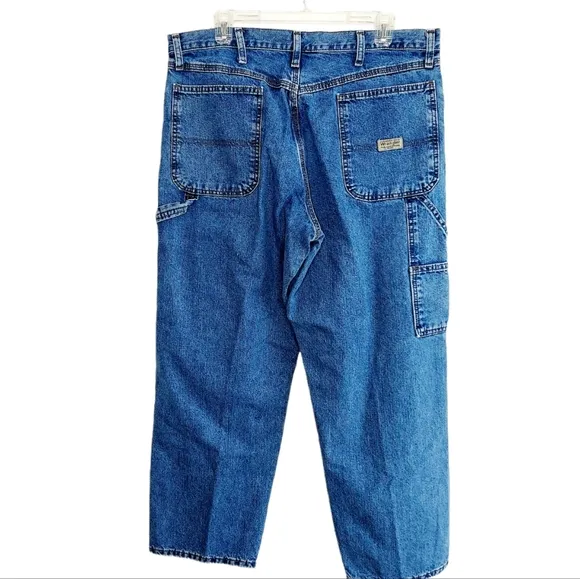 Wrangler Authentic Issue Denim Men's size 36 x 29 Carpenter Pants Jeans Workwear