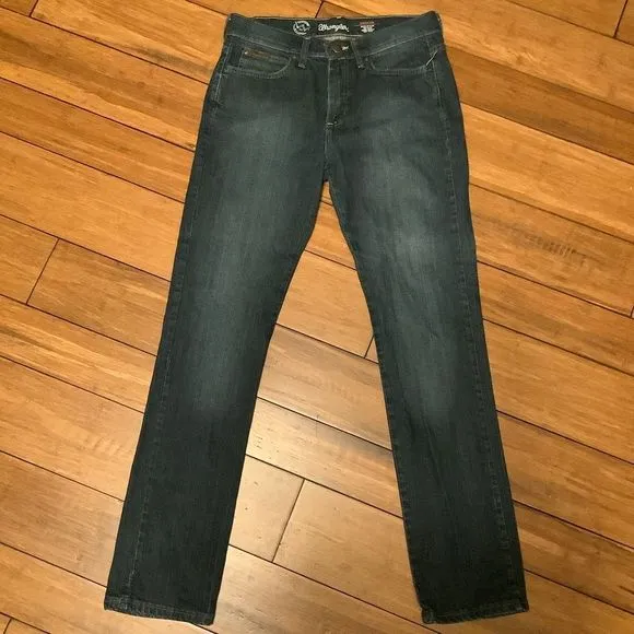 Wrangler Dark Wash Regular Slim Jeans