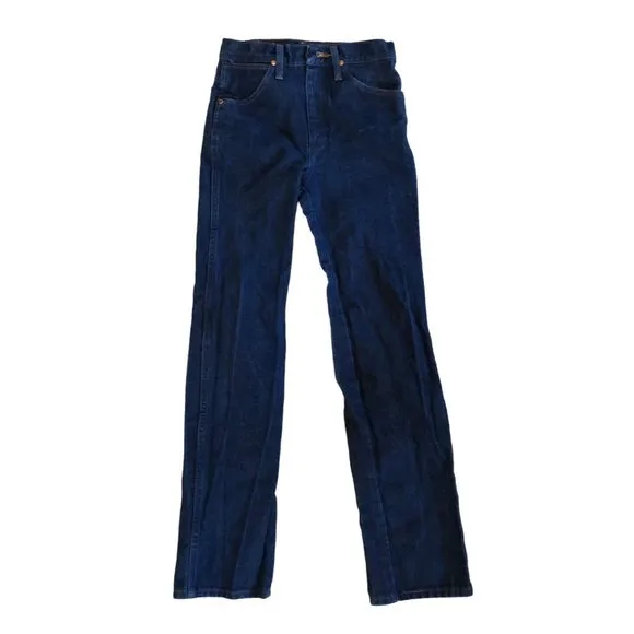 VTG Wrangler 936DEN Cowboy Western Denim Blue Jeans 28x32  Actual 27 x 30.5