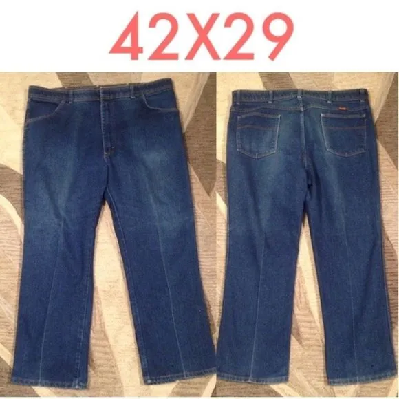 Wrangler Jeans 42X29 Straight Leg