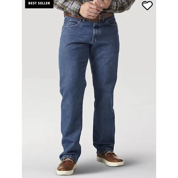 NEW Wrangler Men's Rugged Wear Relaxed Fit Jeans Sz 48 x 32
          
      NWT