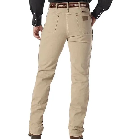 Wrangler Cowboy Cut Tan Jeans NWT 30x32 Slim Fit