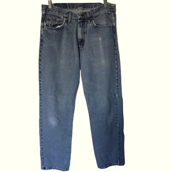 𝅺WRANGLER Distressed Relaxed Jeans 32 x 32