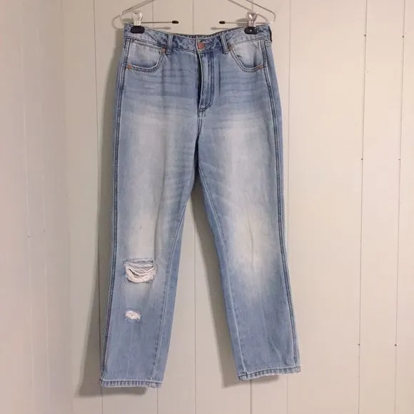 Distressed Wrangler Jeans