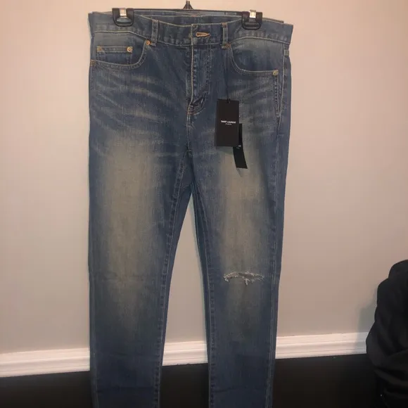 Saint Laurent Paris D02 Vintage Blue Denim
          
      NWT