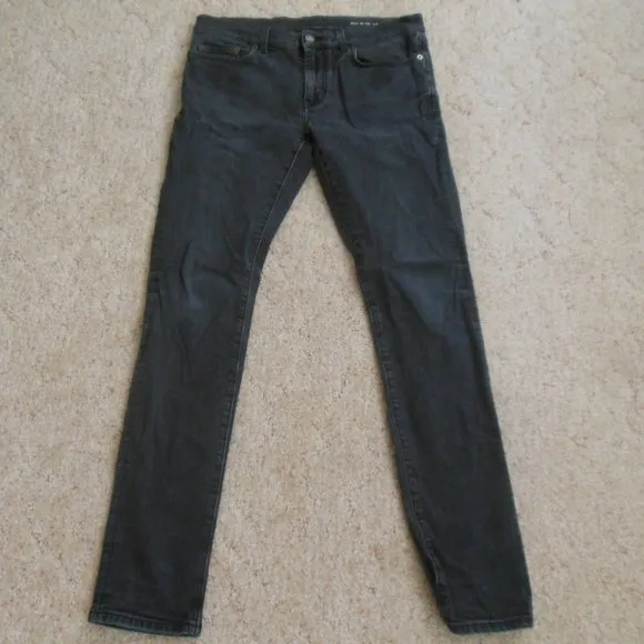 Saint Laurent Paris men's size 32 slim jeans Black