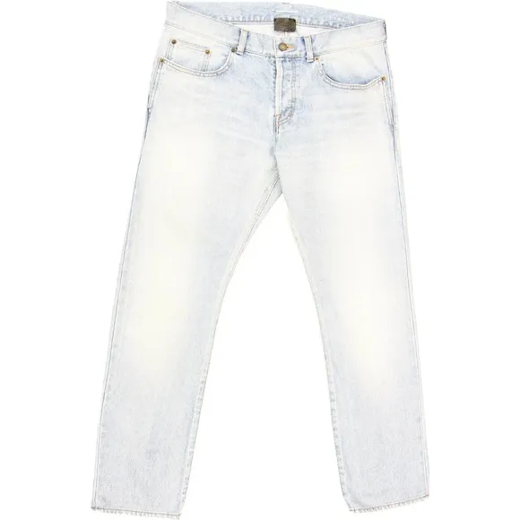 Saint Laurent Paris D18 Light Washed Denim Jeans