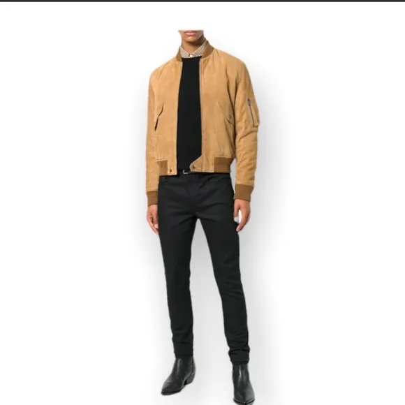 Men’s Authentic Saint Laurent Black Skinny Jeans