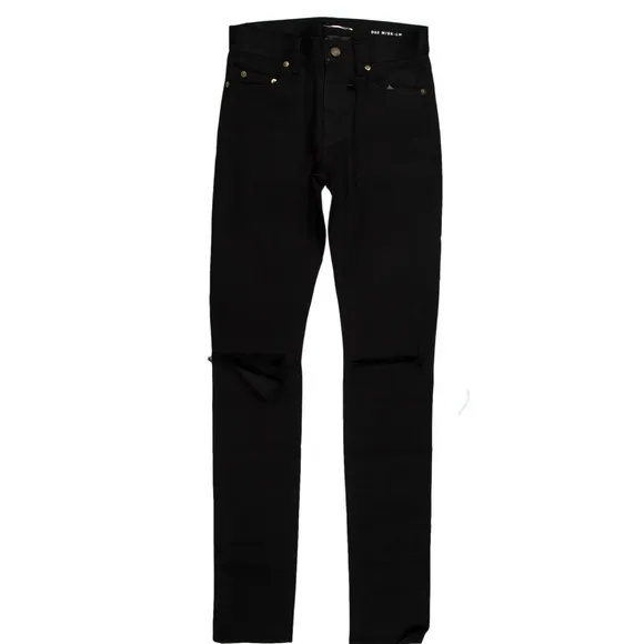 Saint Laurent D02 Black Denim Pants
          
      Boutique
