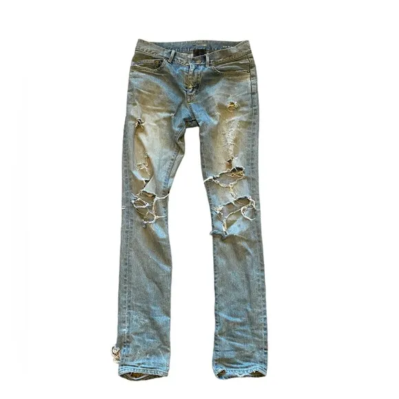Saint Laurent Paris 2014 Crash Jeans