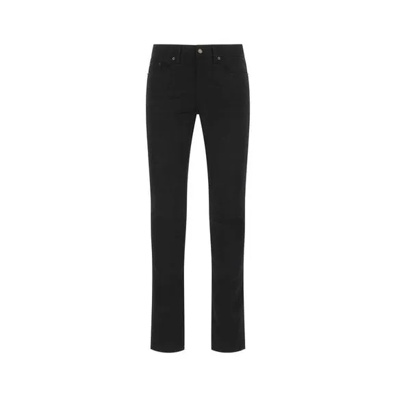 SAINT LAURENT Black stretch denim jeans
          
      NWT