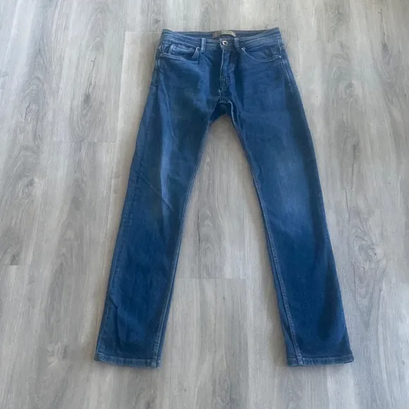 Zara Man blue denim skinny jeans size 30
