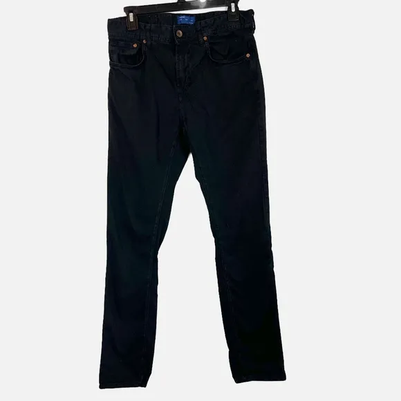 Zara Mens Black Slim Fit Jeans - Size 30