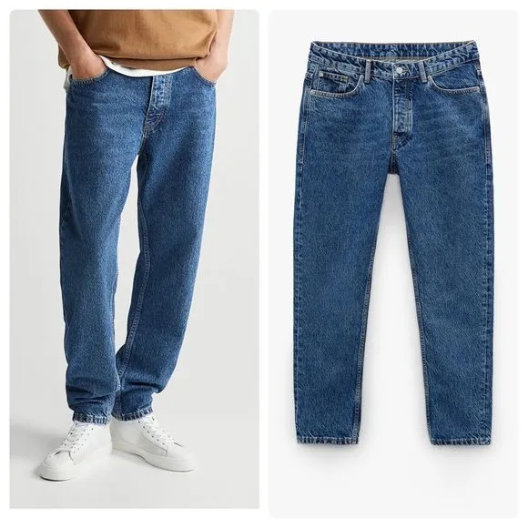 ZARA SLIM CROPPED JEANS
          
      NWT
