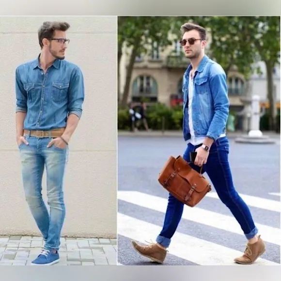 Like New! Zara Man Premium Basic Medium Wash Denim Slim Jeans Size 30