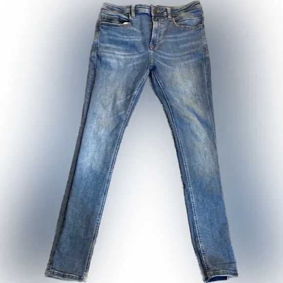 Zara men’s jeans size 31, skinny jeans medium wash