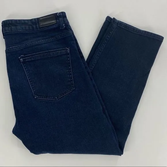 Zara men cropped loose fit jeans