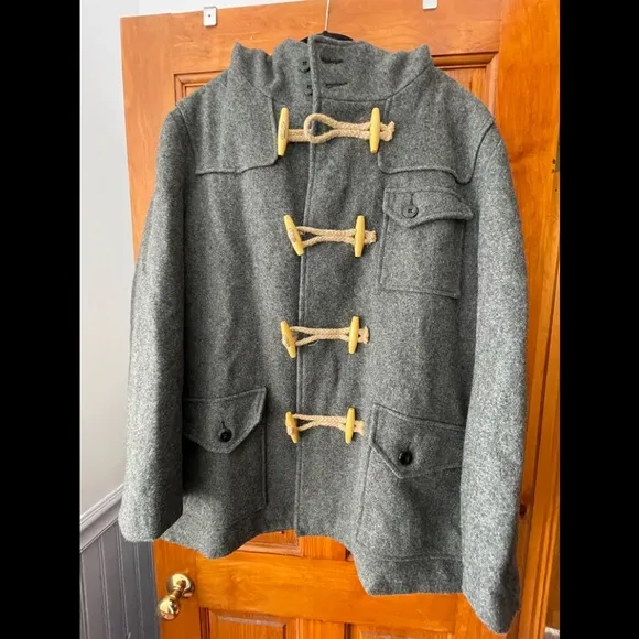 Authentic Schott NYC Wool Duffle Coat