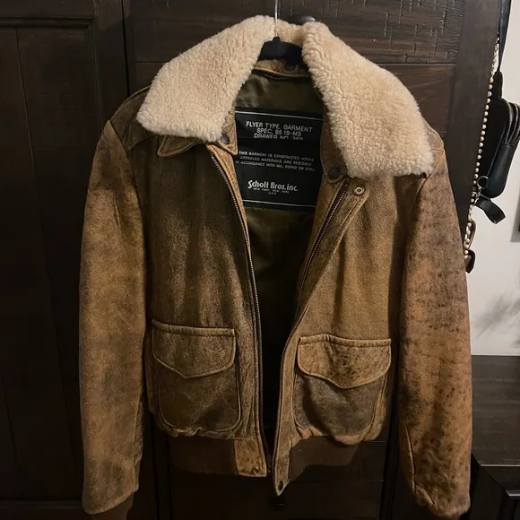 Vintage Schott Flyer Bomber Jacket