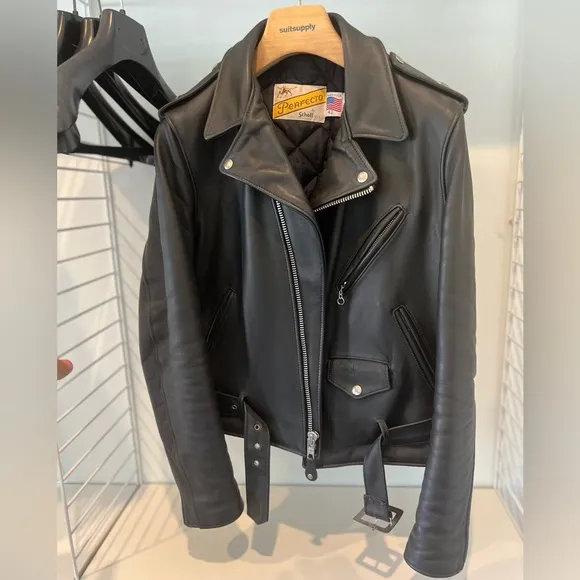 Schott One Star Perfecto® Leather Motorcycle Jacket