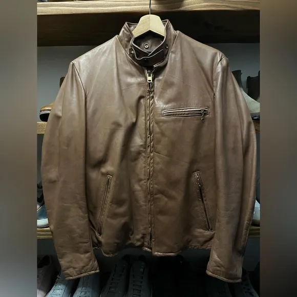 Schott Classic Racer Leather Motocycle
