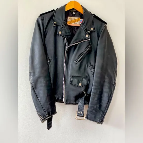 Schott NYC Perfecto 618 Steerhide motorcycle jacket size 36 USA