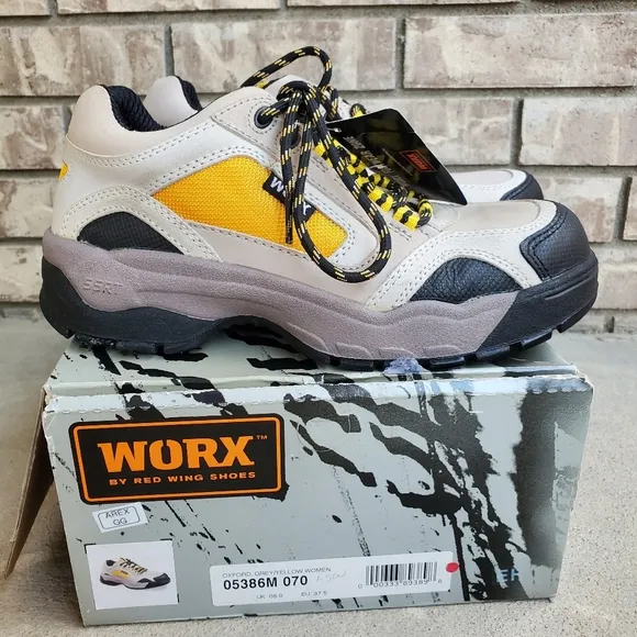 New Red Wing Worx 5386 oxford women's shoes steel
          
      NWT