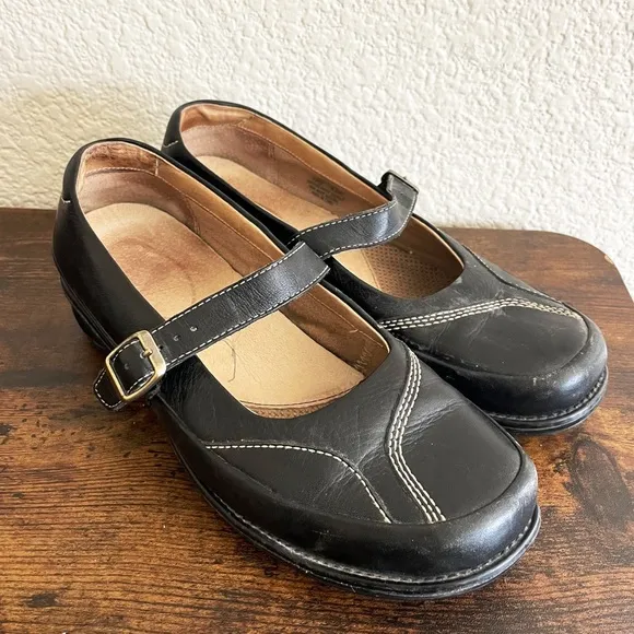 Red Wing Morgan Black Leather Mary Janes Size 8.5W