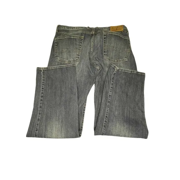 1822 Denim Dark Blue Skinny Leg Distressed Women's Size 10 Jeans