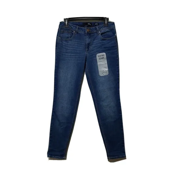 1822 Adrianna Womens Ankle Stretch Skinny Heritage Denim Jeans Size 6 E02-0038