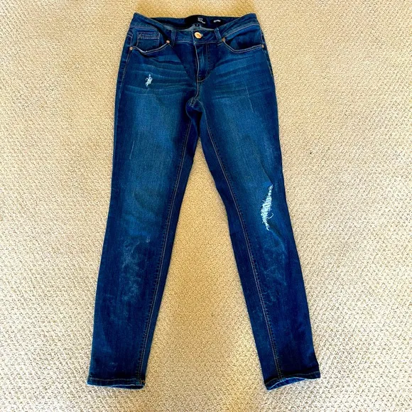 1822 Denim Adrianna Size 6 Distressed Jeans