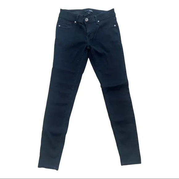 A6 1822 Denim Black Skinny Jeans in size 28
