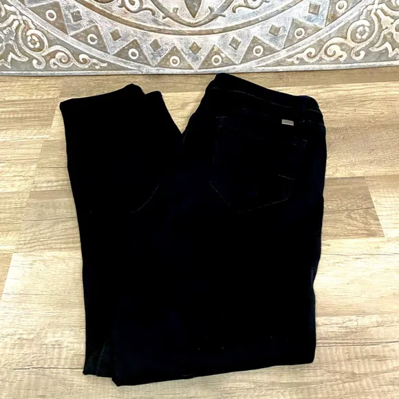 1822 denim super soft stretch Skinny Jeans black size 12