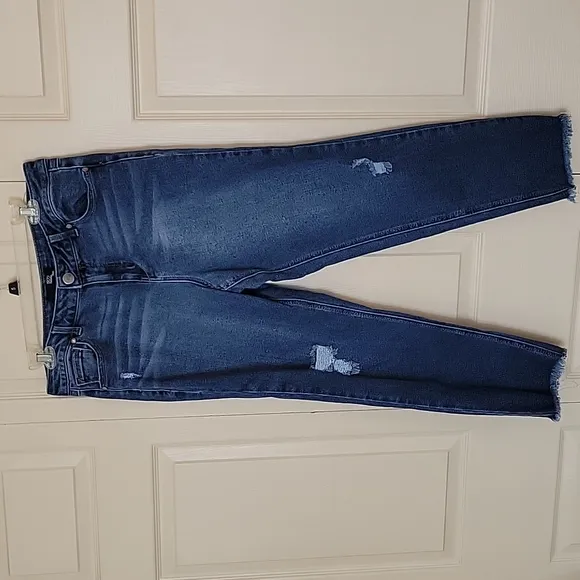 1822 Denim Blue High Waisted Jeans Size 12